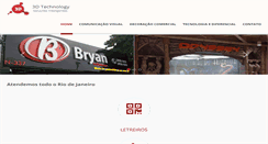 Desktop Screenshot of 3dtechnology.com.br